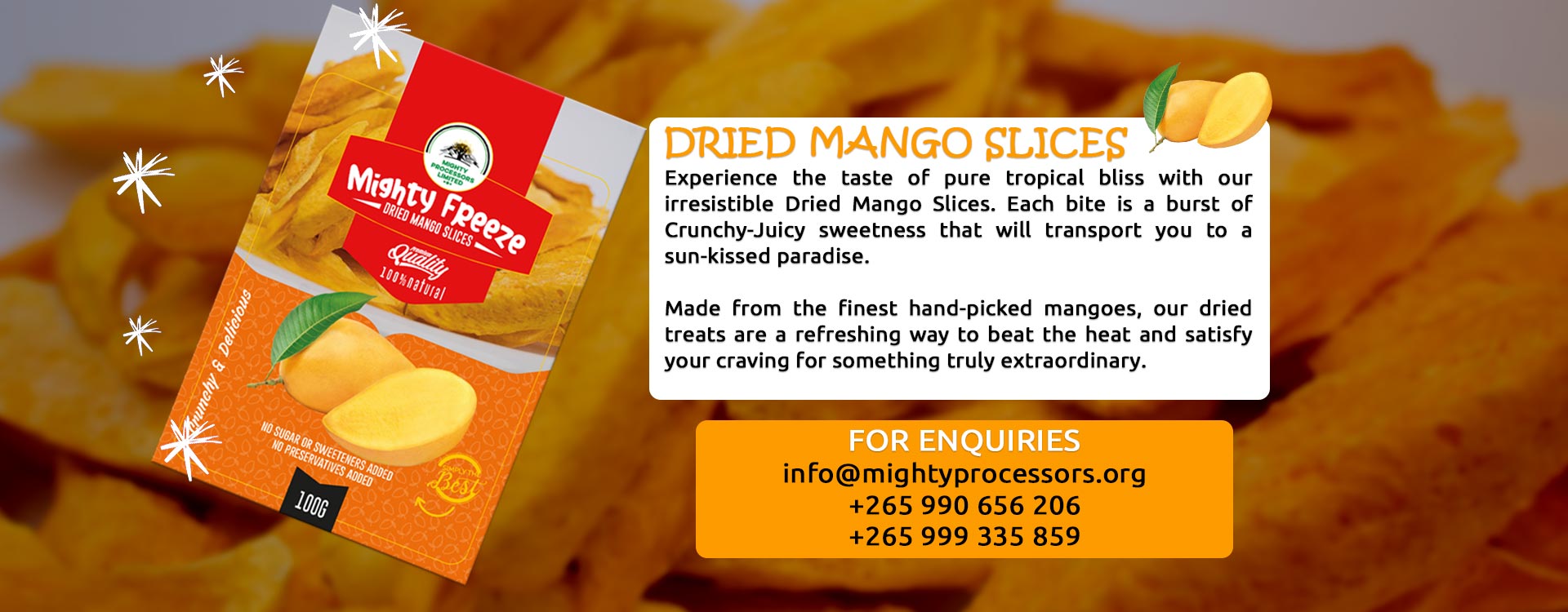 Mfutso Wa Mango (Dried Mango)